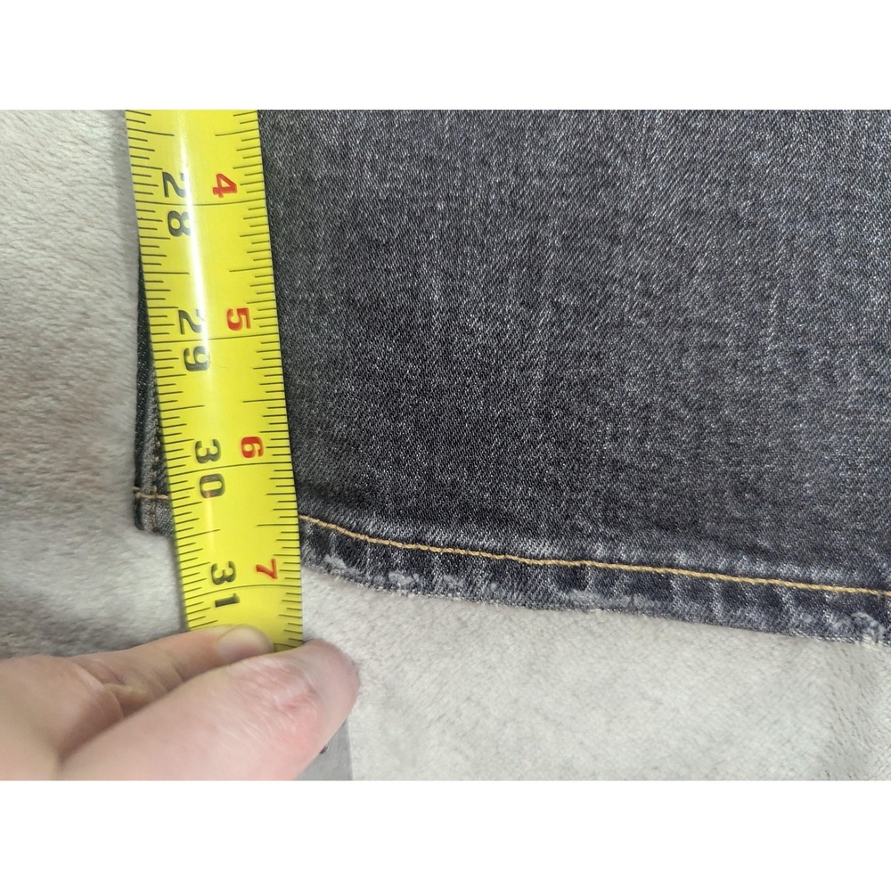 Calvin Klein Jeans  Mens 36x32 Gray CKJ 056 Athletic Taper Distressed Denim - Picture 16 of 16